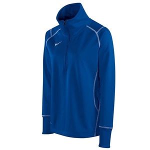 Nike • Royal Blue Therma-Fit Quarter-Zip Pullover